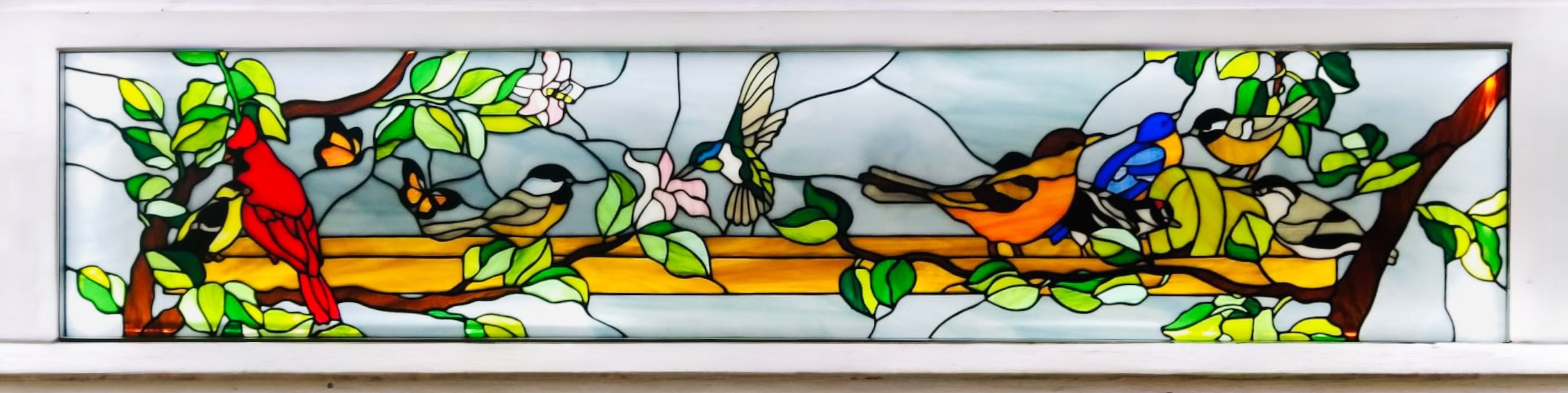 dragonfly stained glass