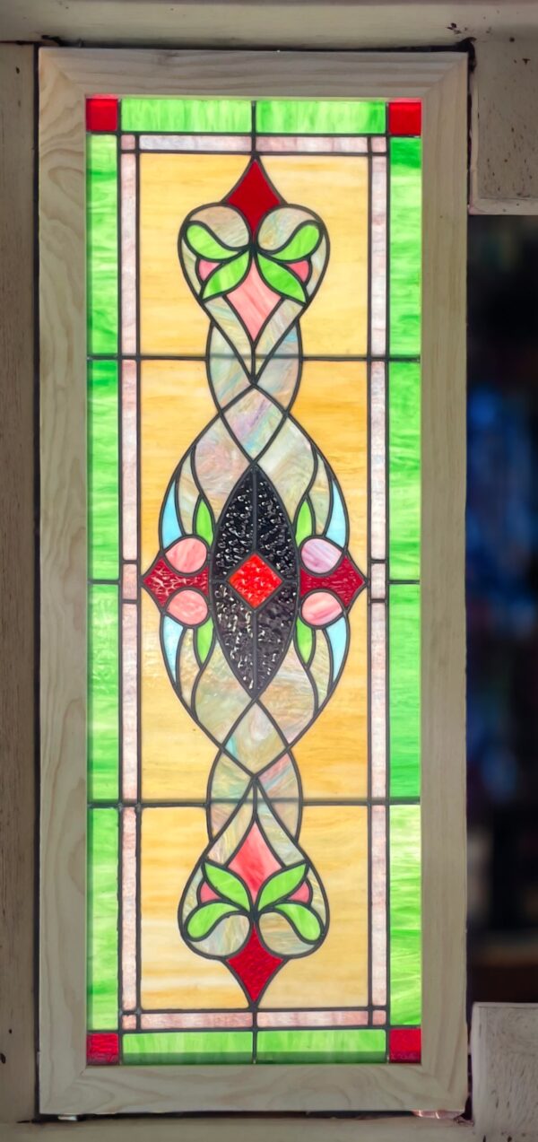 fixed broken stain glass window