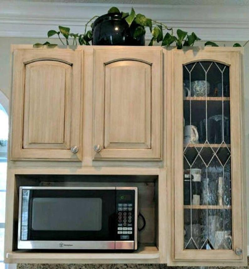 Timeless Clarity: Beveled Diamond Leaded Simplistic Stained Glass Kitchen Cabinet Inserts CI-21 - Image 2